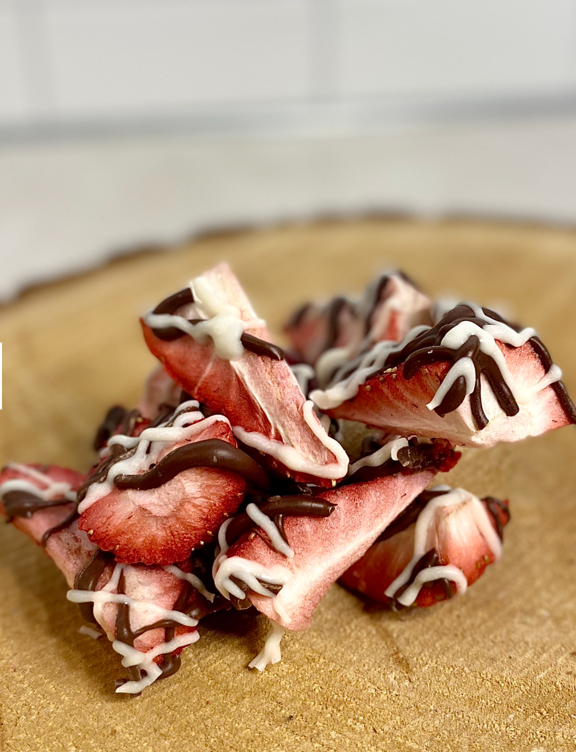 Freeze Dried Strawberry Bark